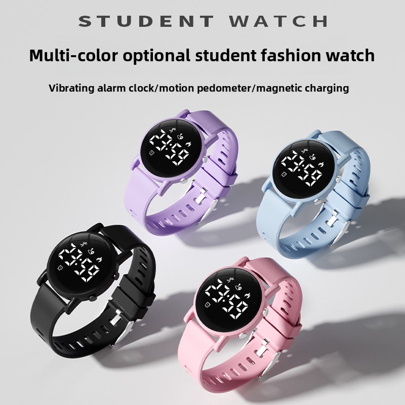 Smartwatch Digital Watches For Kid Girl - 2026年ニューキッズスマートウォッチ防水スイミング多機能フィットネストラッカーステップカウンターアラームクロック（男の子と女の子向け）
