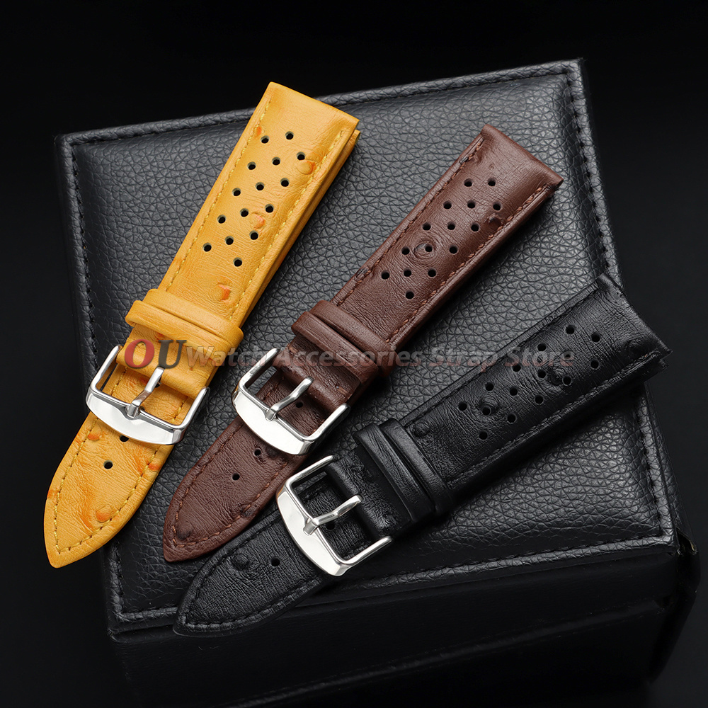 Watches Rolex Smartwatch - 18mm、19mm、20mm、21mm、22mmの牛革製腕時計バンド。オメガ、ロレックスのブレスレットに適合。男女兼用、スマートウォッチにも対応。