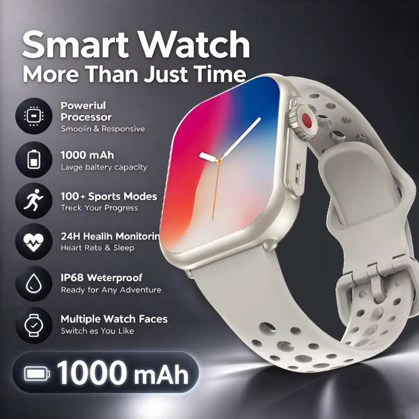 Smartwatch Watches For Women With Gps - Ultra K62 スマートブレスレット（男女兼用）。スポーツやフィットネスに最適。GPS、AMOLEDディスプレイ、Bluetooth通話機能、防水機能を搭載。iOS対応スマートウォッチ。