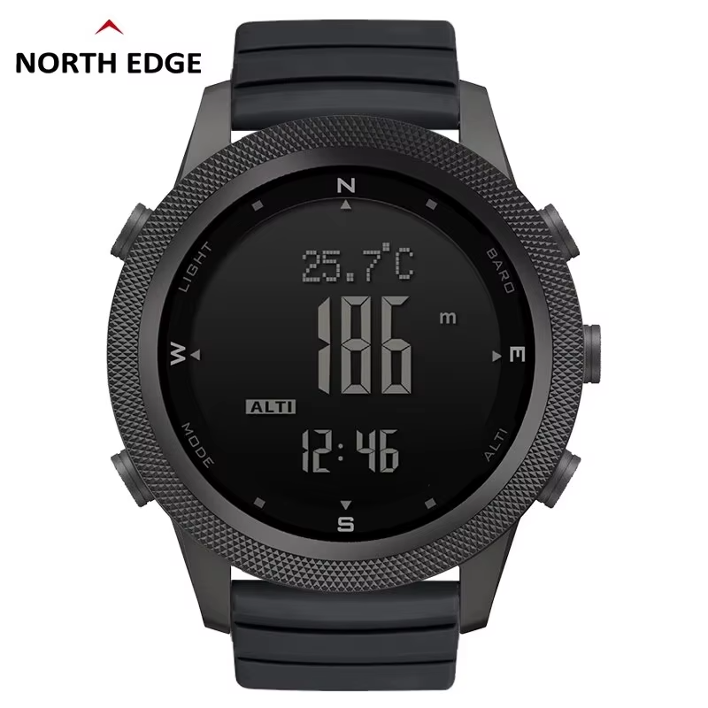 NORTH EDGE APACHE-46 メンズ デジタルウ - Altimeter Compass Watch のレビューと価格