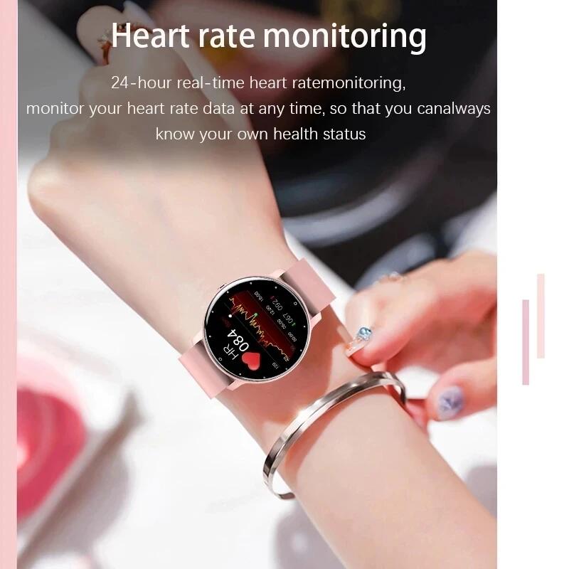 LIGE 女性スマートバンドウォッチリアルタイム天気予報活動 - Watches Ladies Smartwatch のレビューと価格