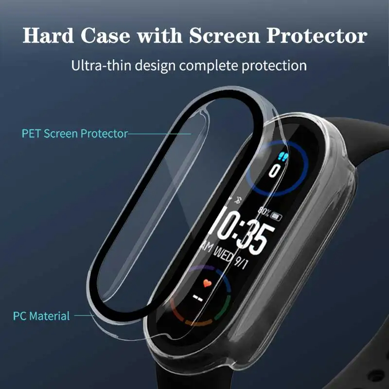 Xiaomi Mi Band 11、10、9、8用、強化ガラ - Smartwatch Watches Price のレビューと価格
