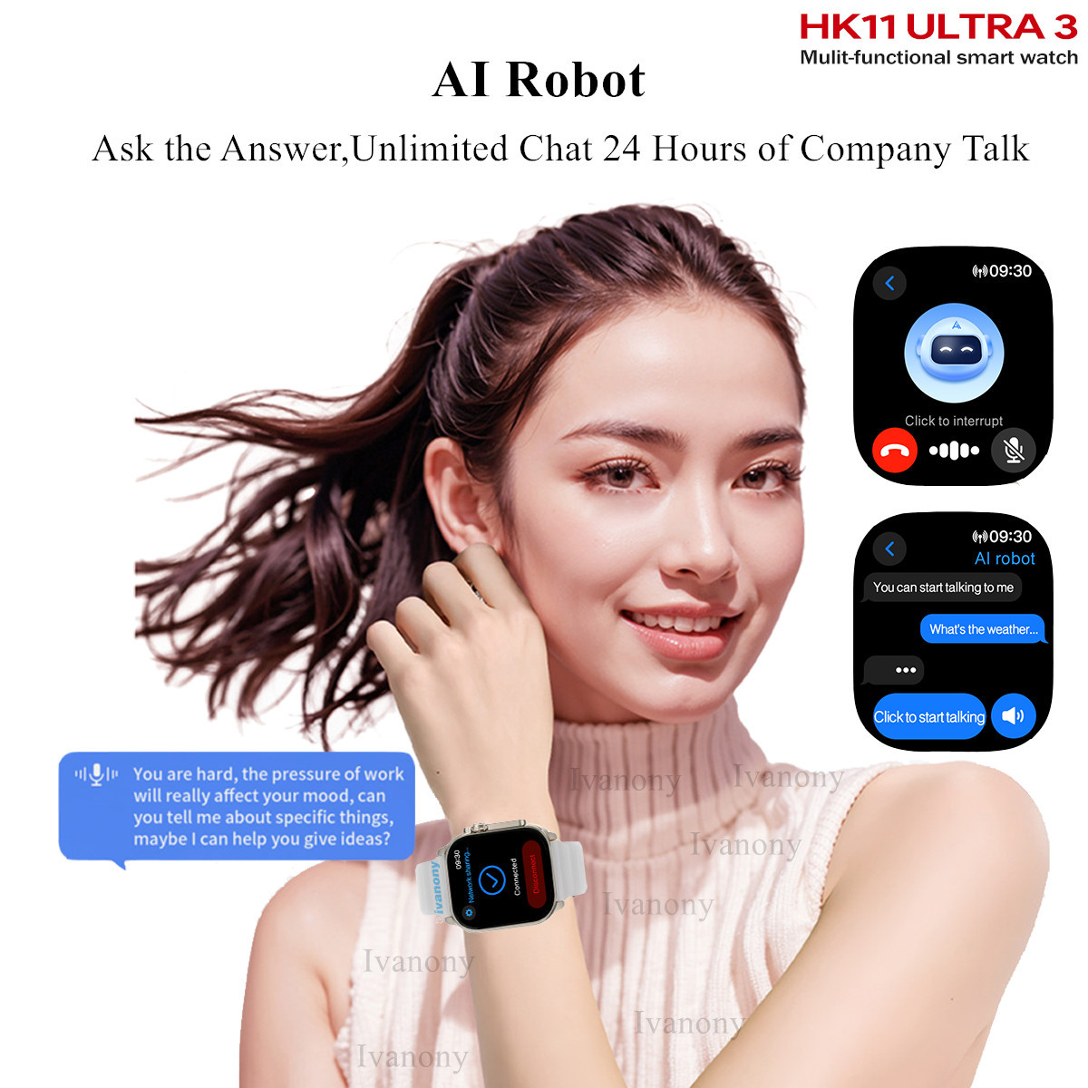 新発売のスマートウォッチ HK11 Ultra 3。4GB/ - Smartwatch Watches Price のレビューと価格