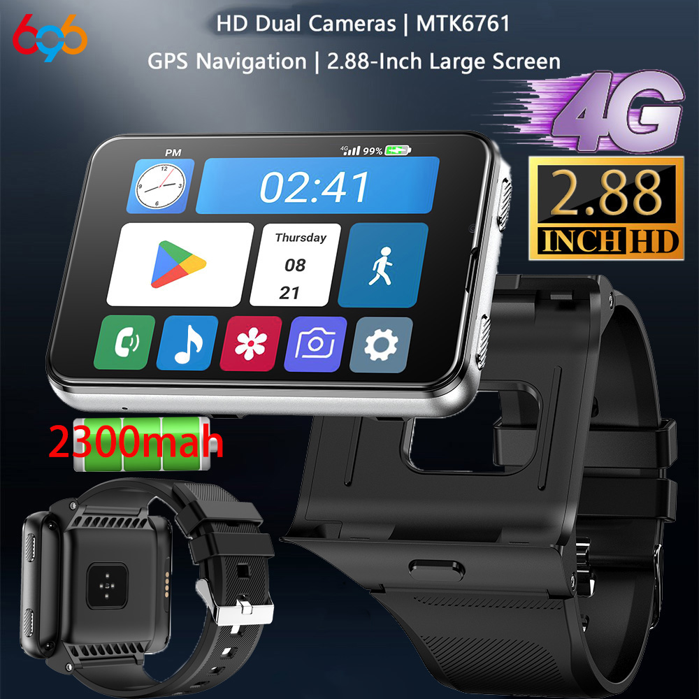 スマートウォッチ 2MP/8MP デュアルカメラ 4G スマ - Smartwatch Watches For Women With Gps のレビューと価格