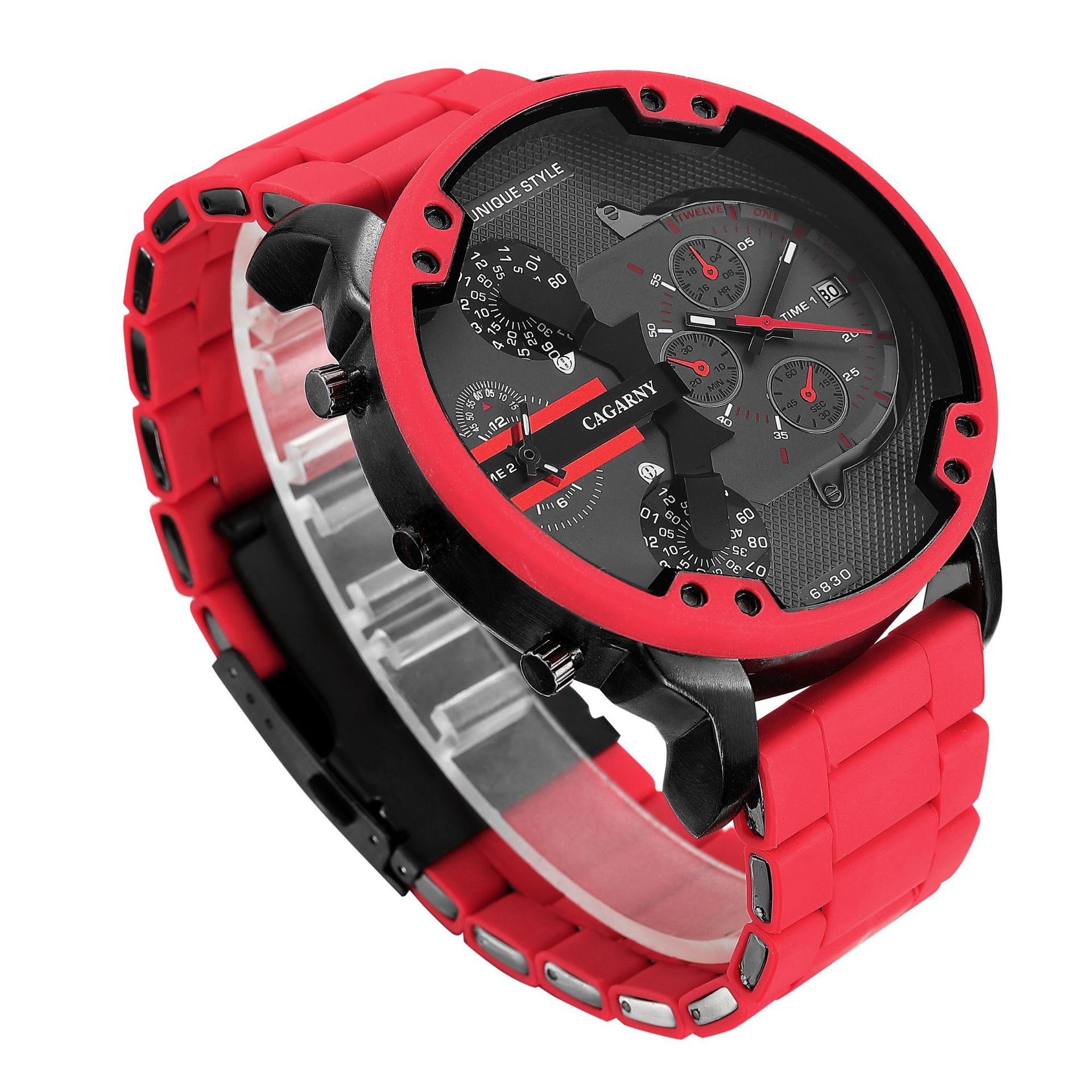 CAGARNY6830 腕時計メンズ腕時計クォーツ時計大型ダ - Timex Watches Smartwatch のレビューと価格