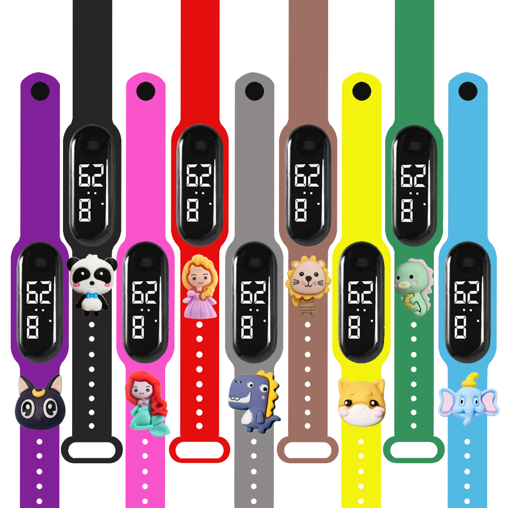 多色スマートウォッチ 子供用 男の子 女の子 ファッション  - Smartwatch Digital Watches For Kid Girl のレビューと価格