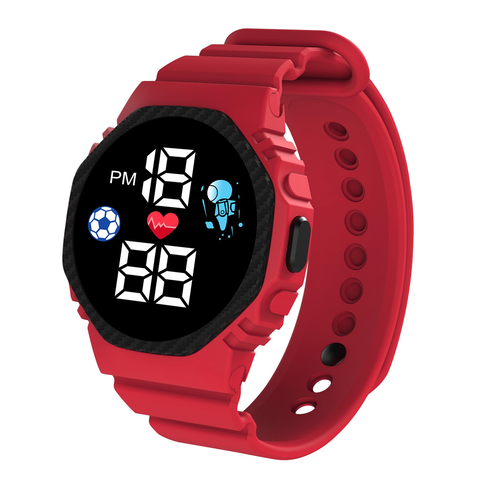 子供、男の子と女の子のためのマルチカラーのスマートウォッチ、 - Smartwatch Digital Watches For Kid Girl のレビューと価格