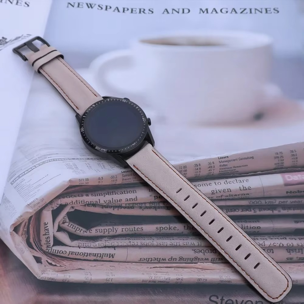 20mm、22mmのヴィンテージレザー製腕時計バンド。Sam - Smartwatch Vintage Watches For Women のレビューと価格