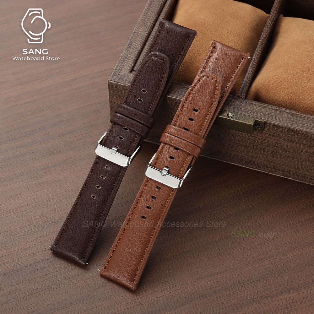 オメガ、セイコー用 20/22mm レザー製腕時計バンド。ス - Smartwatch Vintage Watches For Women のレビューと価格