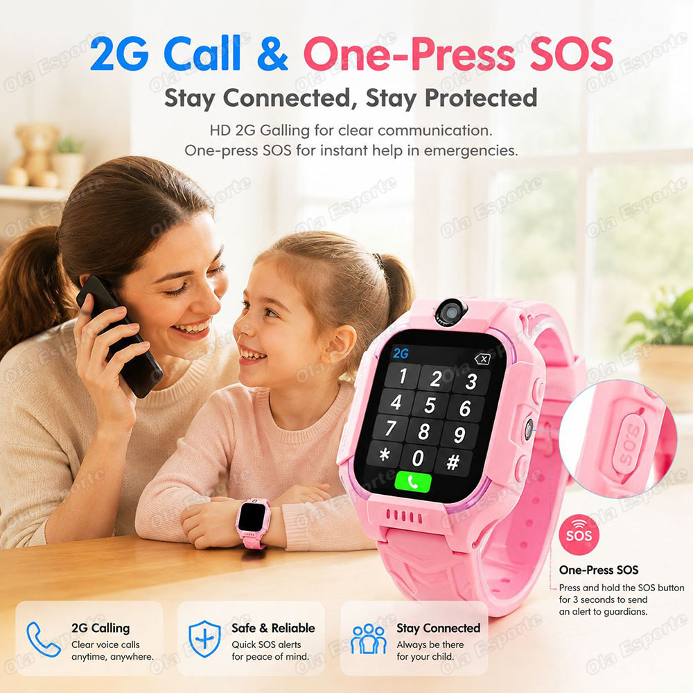 2027年新型 2G/5G キッズスマートウォッチ GPS位 - Smartwatch Watches For Kids With Gps のレビューと価格