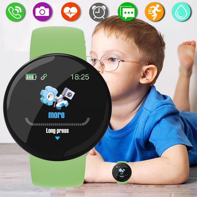 子供と女性のためのデジタル腕時計,血圧と心拍数を制御するスマ - Smartwatch Watches Price のレビューと価格