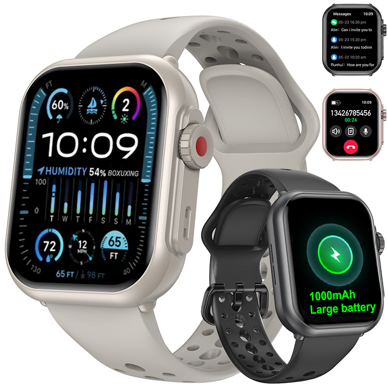 腕時計ウルトラ K62 男性女性 1000mAh AMOLE - Smartwatch Watches For Women With Gps のレビューと価格