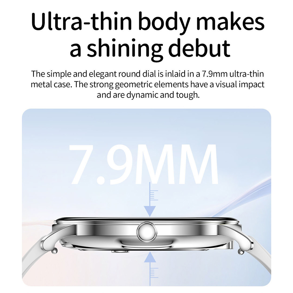 1.43インチ AMOLED 超薄型スマートウォッチ メンズ - Watches Ladies Smartwatch のレビューと価格
