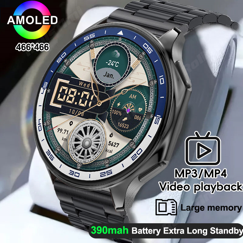 1.43 AMOLED スマートウォッチ 3D サラウンドビ - Timex Watches Smartwatch のレビューと価格