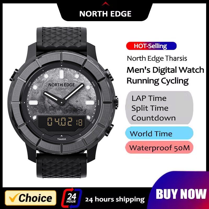 NORTH EDGE 2026 THARSIS メンズ カー - Altimeter Compass Watch のレビューと価格