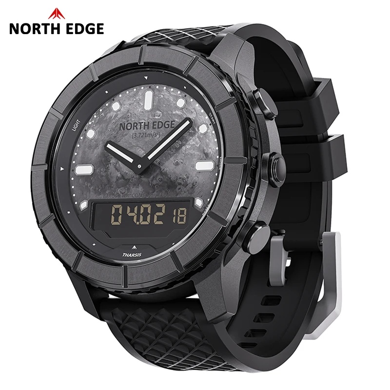 NORTH EDGE 2026 THARSIS メンズ カー - Altimeter Compass Watch のレビューと価格
