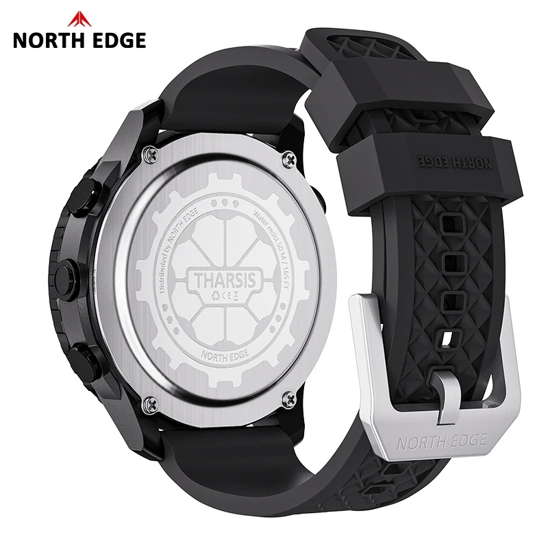 NORTH EDGE 2026 THARSIS メンズ カー - Altimeter Compass Watch のレビューと価格