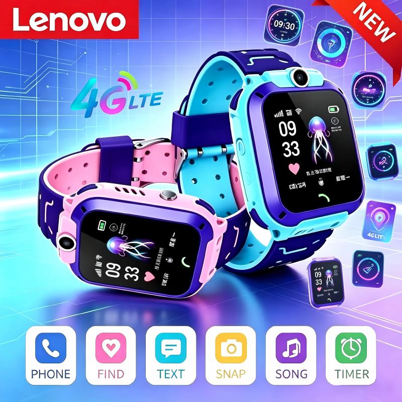 Lenovo 新型スマートウォッチ SOS機能付き、紛失防止 - Smartwatch Watches For Kids With Gps のレビューと価格