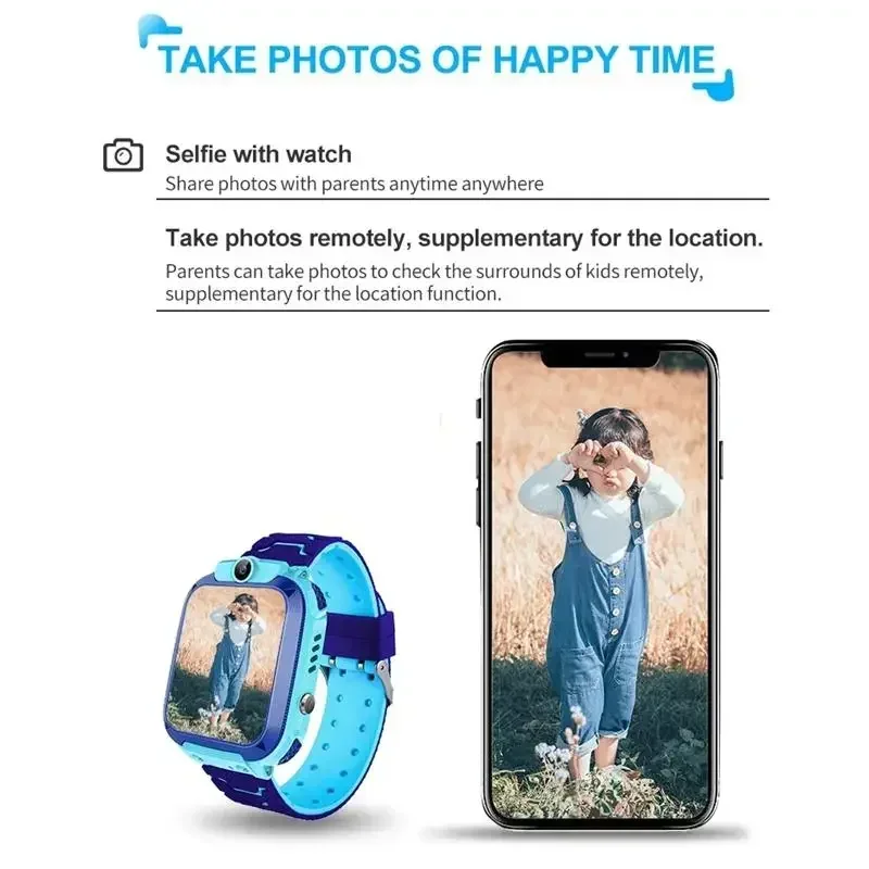 Lenovo 新型スマートウォッチ SOS機能付き、紛失防止 - Smartwatch Watches For Kids With Gps のレビューと価格