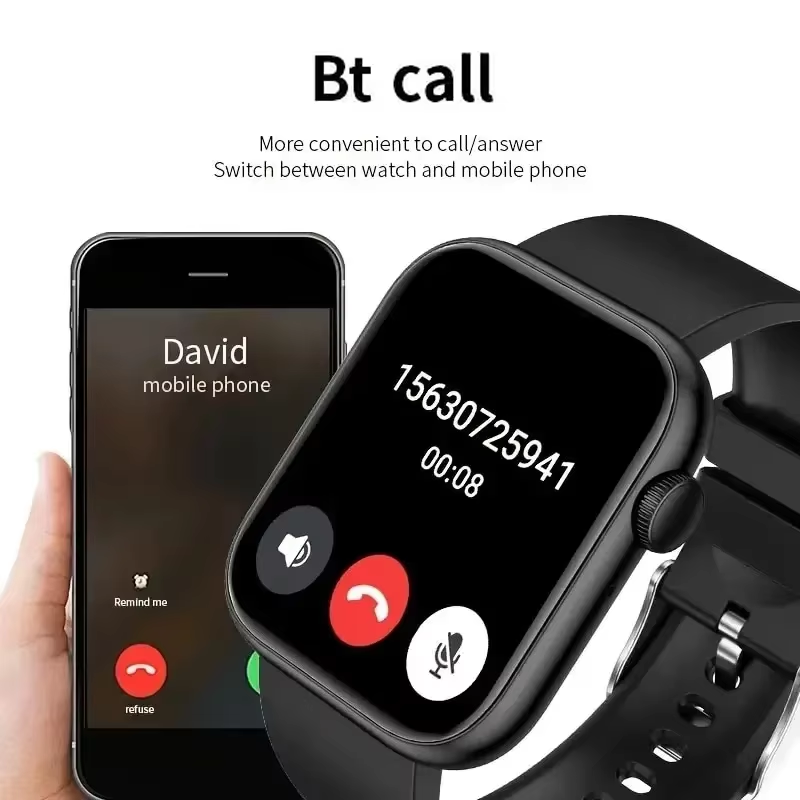 LAXASFIT スマートウォッチ 1.73インチ HDスク - Smartwatch Watches Price のレビューと価格