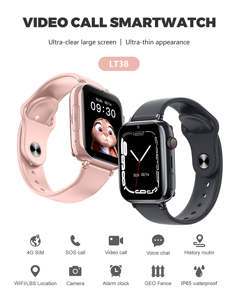 子供用GPS防水スマートウォッチ、SOS位置追跡機能付き、S - Smartwatch Watches For Kids With Gps のレビューと価格
