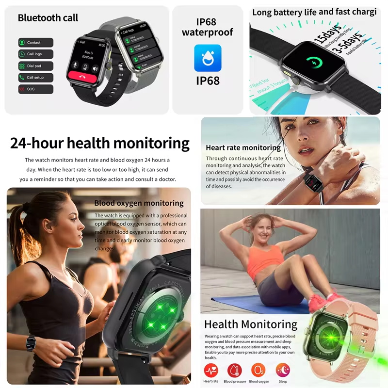 2026年新型高級スポーツフィットネススマートウォッチ メン - Smartwatch Watches For Women With Gps のレビューと価格