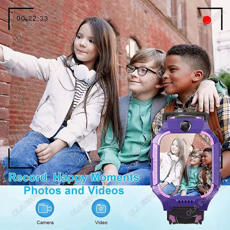 子供用スマートウォッチ、SOS機能、LBS位置情報、SIMカ - Smartwatch Watches Price のレビューと価格