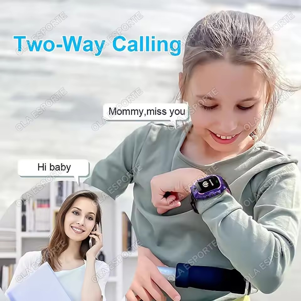 子供用スマートウォッチ、SOS機能、LBS位置情報、SIMカ - Smartwatch Watches Price のレビューと価格