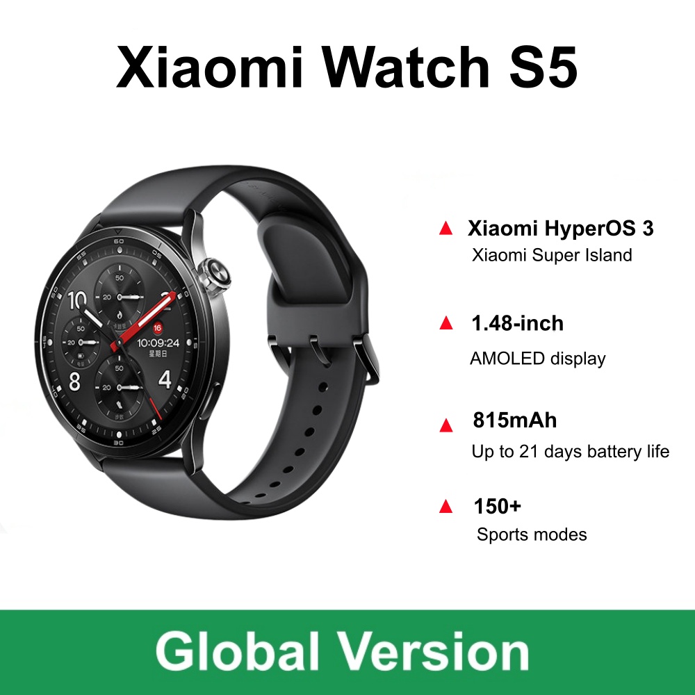 グローバル版 Xiaomi Watch S5 スマートウォッ - Timex Watches Smartwatch のレビューと価格