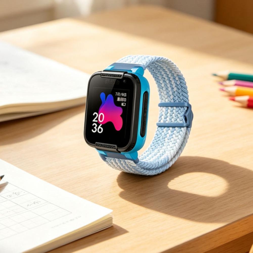 汎用性の高い伸縮性のある編み込み磁石式腕時計バンド。15/1 - Smartwatch Watches For Kids のレビューと価格