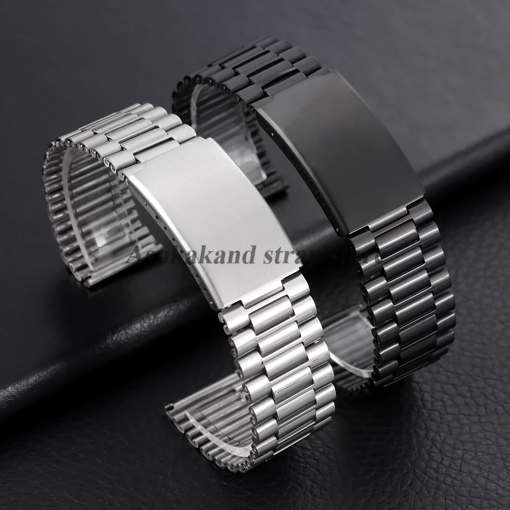 ロレックス、セイコー用 18mm、20mm、22mmの金属製 - Watches Rolex Smartwatch のレビューと価格