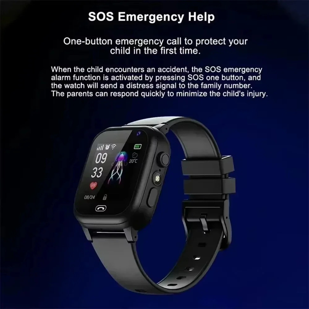 Lenovo 5G 子供用スマートウォッチ GPS機能付き、 - Smartwatch Watches For Kids With Gps のレビューと価格