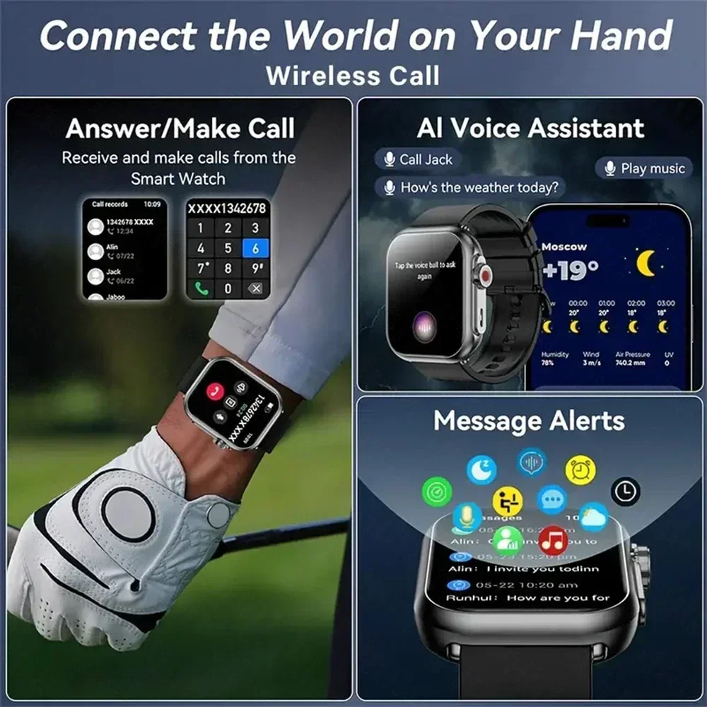Ultra K62 スマートブレスレット（男女兼用）。スポー - Smartwatch Watches For Women With Gps のレビューと価格